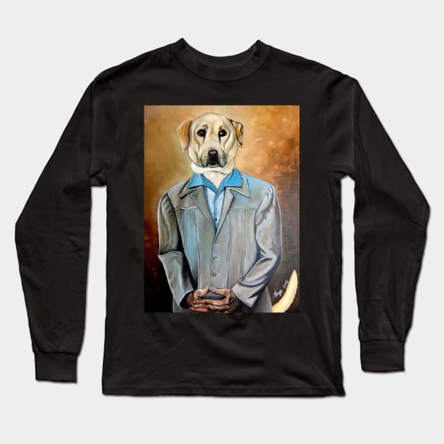 Kramer-Dawg Long Sleeve T-Shirt by SkyeElizabeth